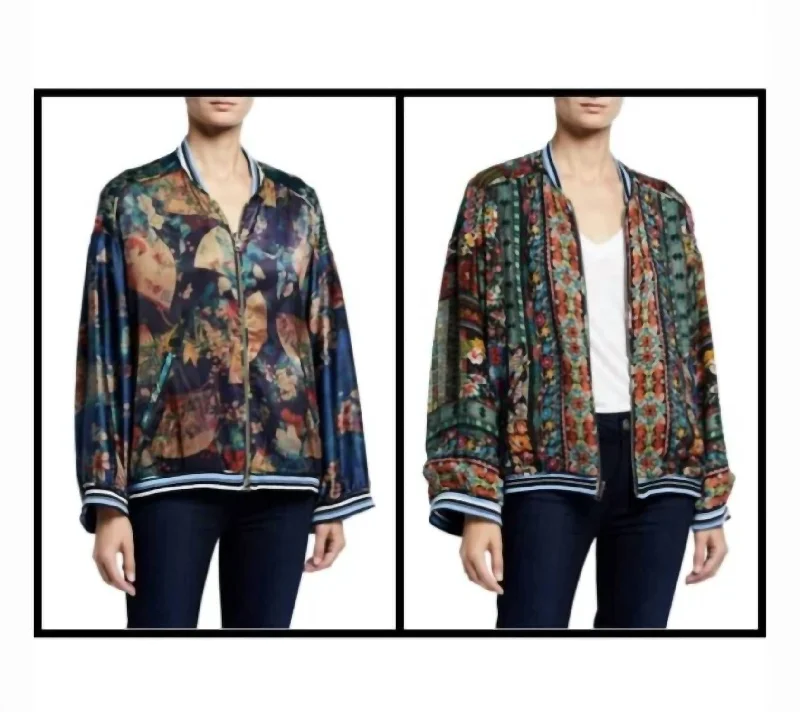 Stylish Wear Rain jacket Fusai Bomber Jacket In Mti