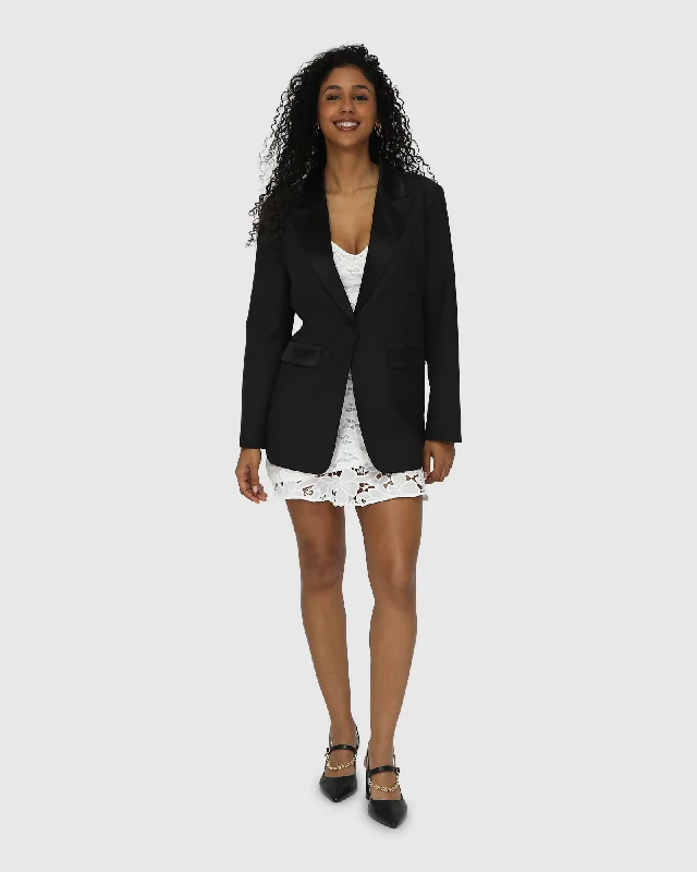 Smart Comfort Wear Blazer-style jacket Head To Head Tuxedo Jacket