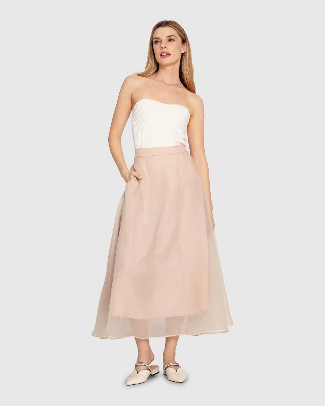 Effortless Wear Printed wrap skirt Make My Dreams Ballet Skirt