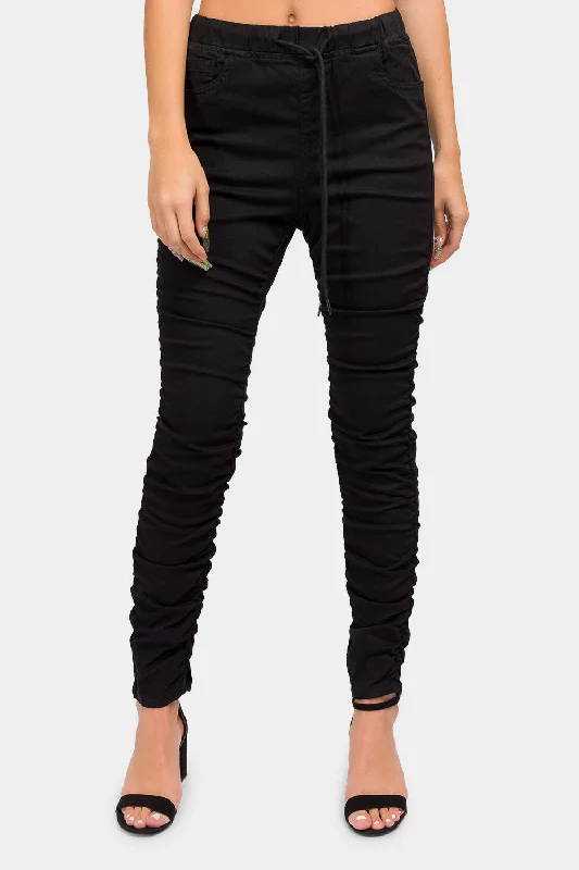 Fresh Comfort Sportswear leggings Shirred Leg Fitted Joggers