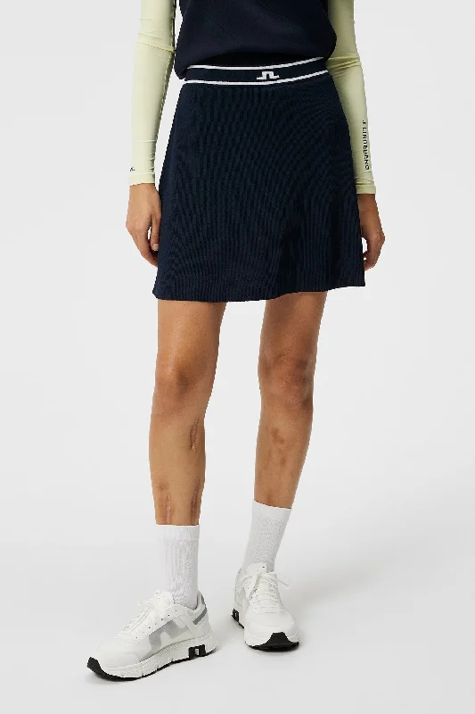 Casual Elegance Satin pencil skirt Emma Knitted Skirt