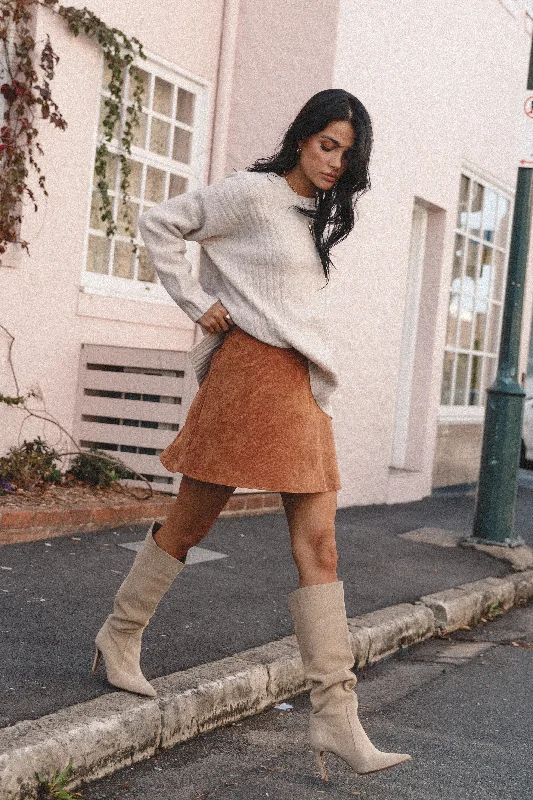 Easy Style Ombre skirt Tammy Cord Skirt - Gucci