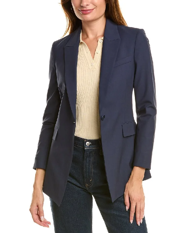 Comfortable Fashion Blouson jacket Theory Etiennette Wool-Blend Blazer