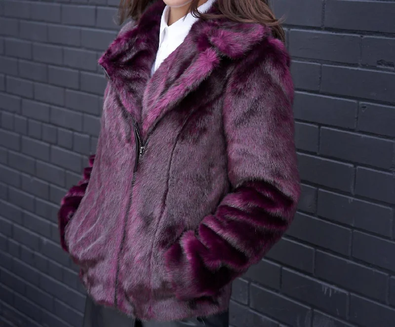 Cozy Layers Checkered jacket Vesper Jacket In Grappa