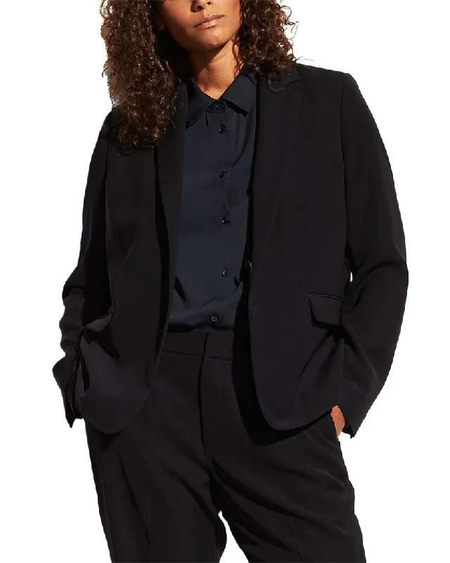 Lounge Chic Bomber style jacket Vince Plus Blazer