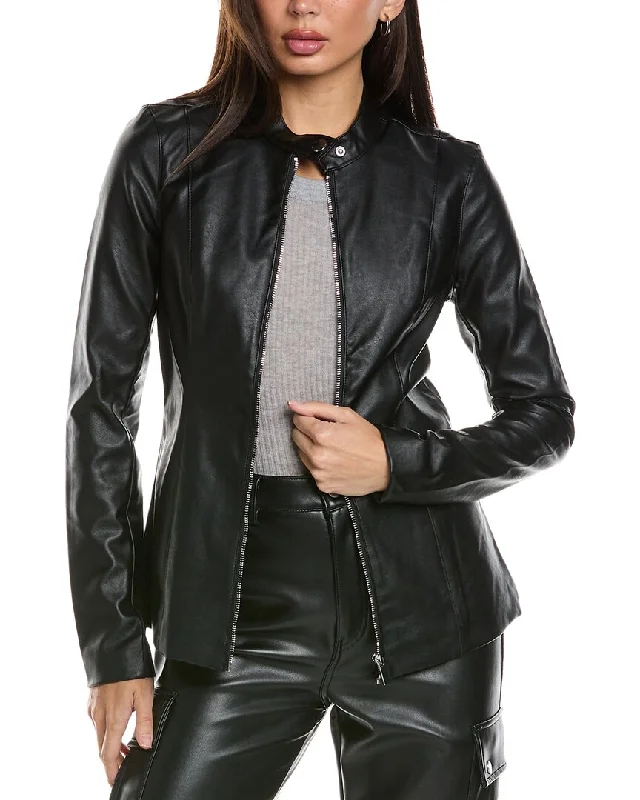 Cozy Fashion Military-style jacket WeWoreWhat Moto Jacket