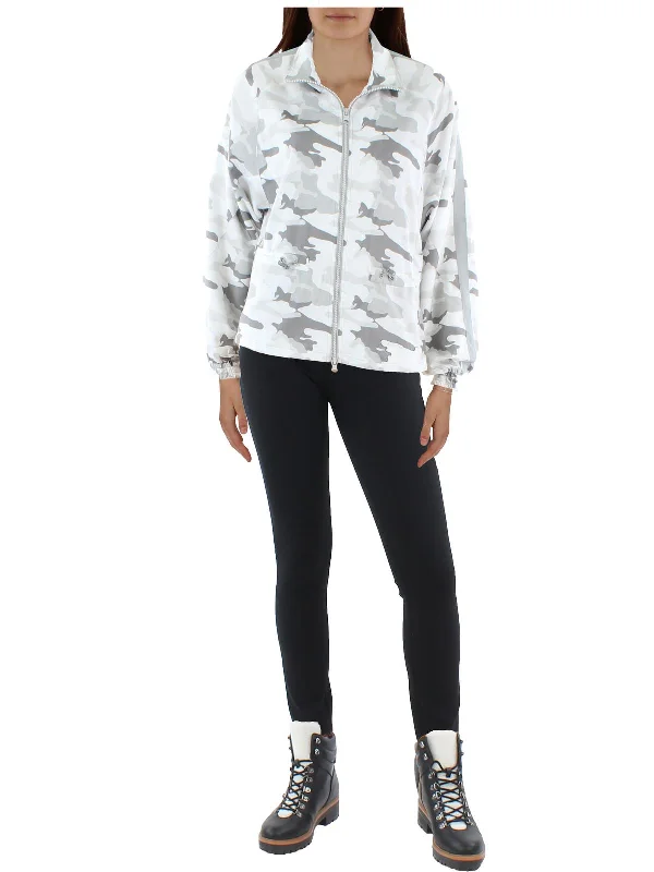 Timeless Style Puffer coat jacket Womens Camouflage Short Soft Shell Jacket