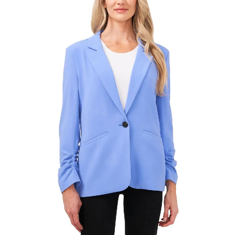 Comfortable Looks Vintage jacket Womens Notch Collar Suit Separate One-Button Blazer