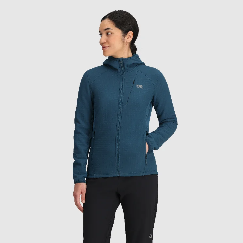 Soft Casuals Lightweight bomber jacket Women's Vigor Plus Fleece Hoodie