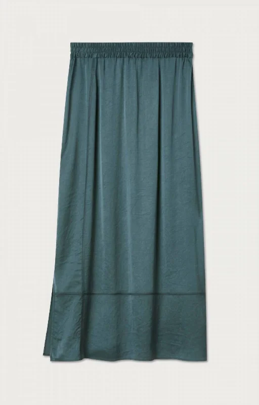 Breathable Comfort Taffeta skirt Women's Widland Skirt In Shadow