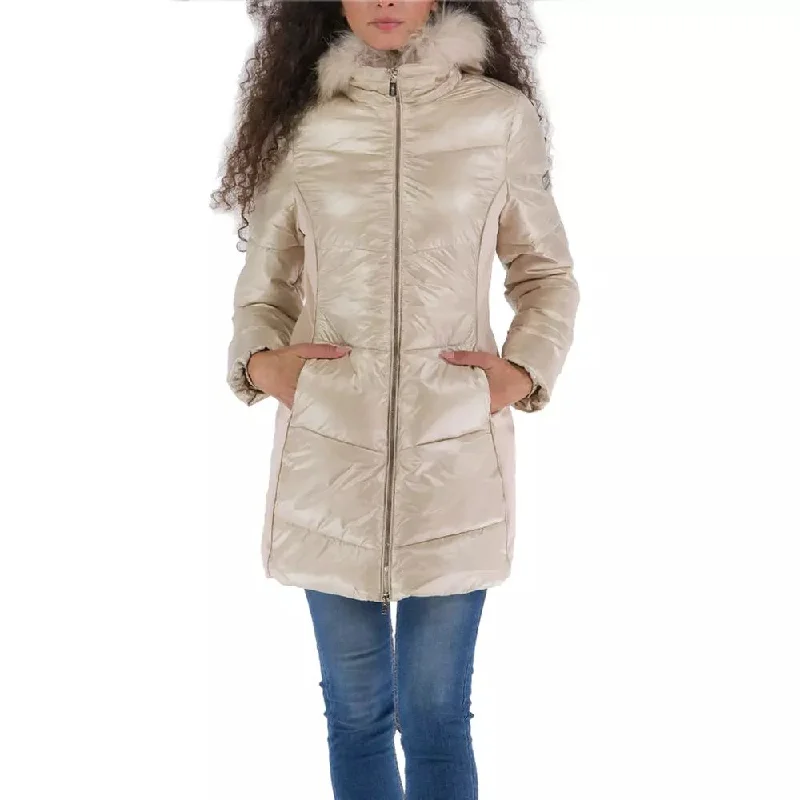 Classic Comfort Slim-fit jacket Yes Zee  Polyamide Jacket & Women's Coat