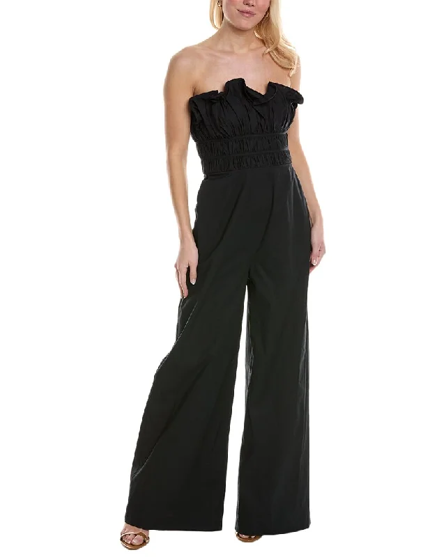 Comfort Fit Long-sleeve lace bodysuit AMUR Averill Strapless Jumpsuit