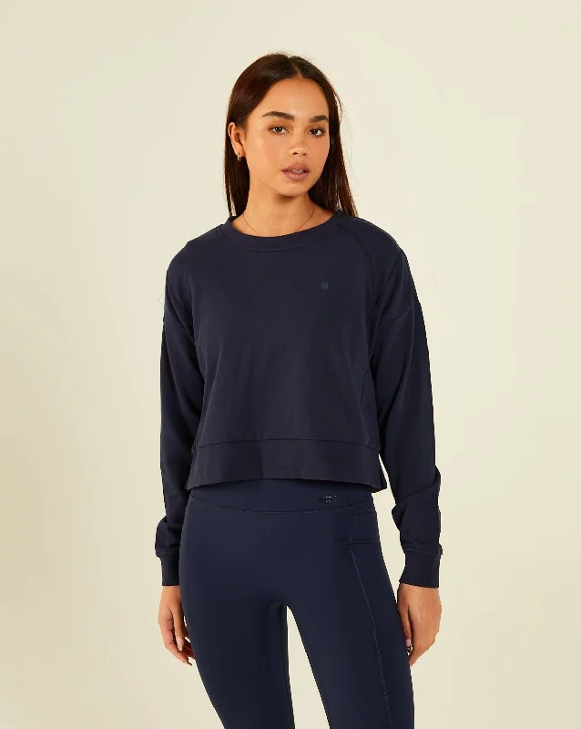 Cozy Vibes Jogging tank top Sephora Sweatshirt Blue Navy