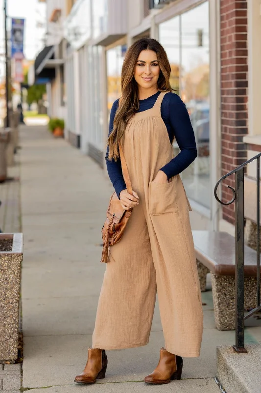 Weekend Wear Mesh back bodysuit Gauze Tie Back Jumpsuit