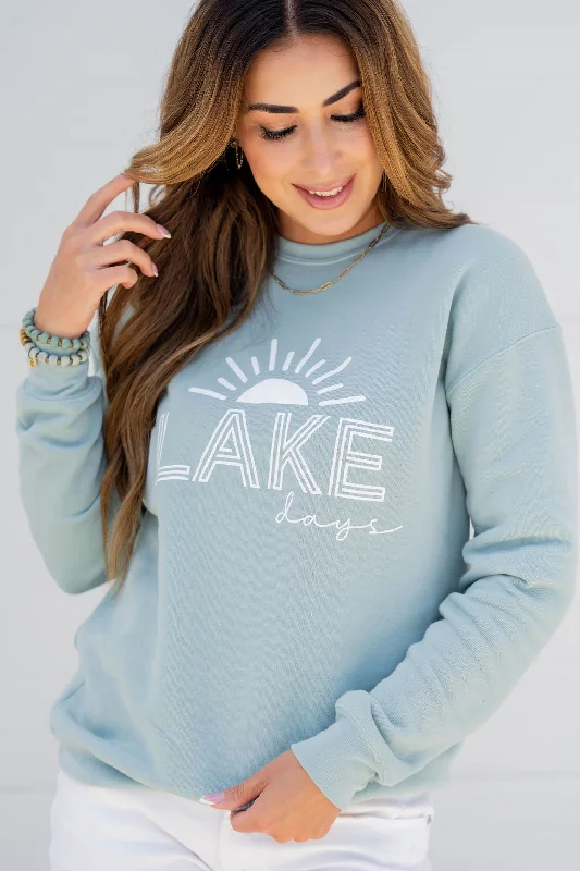 Smart Casuals Cashmere Lake Days Graphic Crewneck