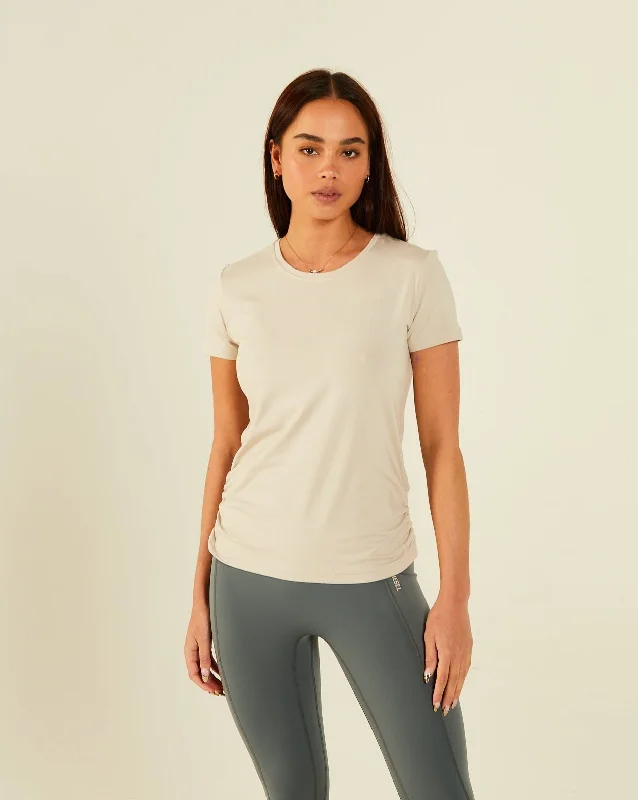 Urban Comfort Stretch workout dress Tala Tee Soft Clay