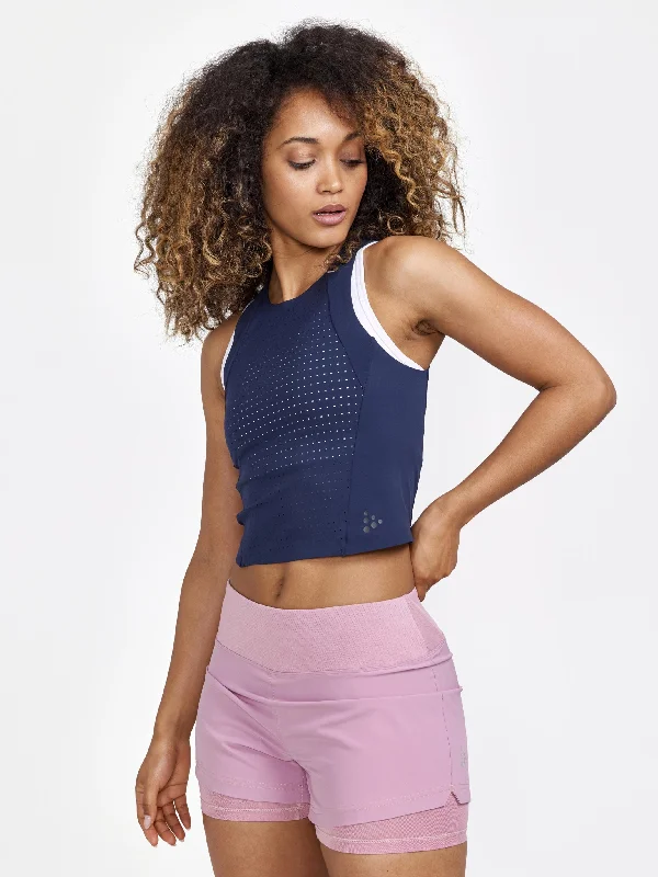 Chic Comfort Sweat-wicking shirt Women's ADV Hit Perforated Training Tank