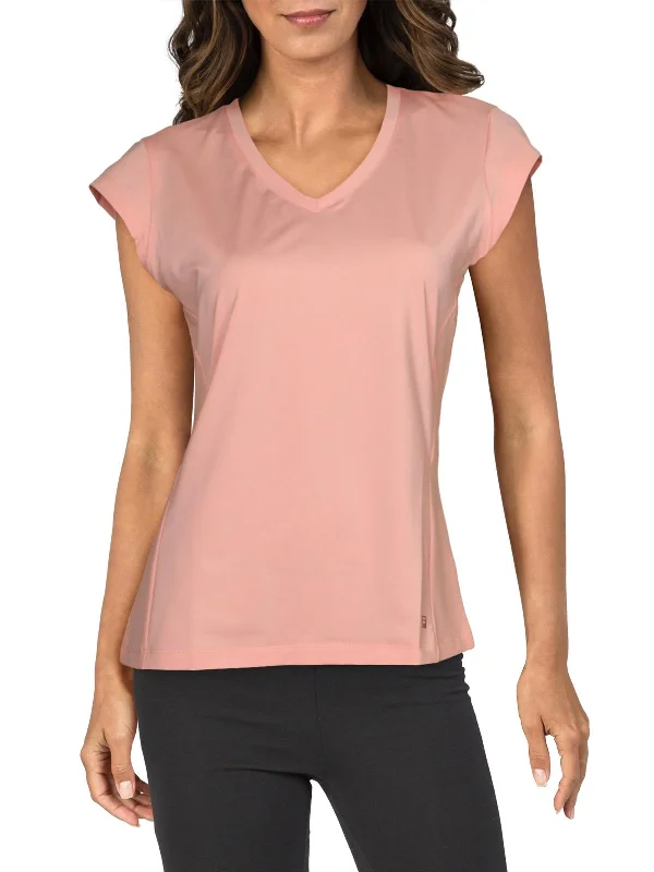 Comfy Dress Athletic crop top Womens Tennis Fitness T-Shirt