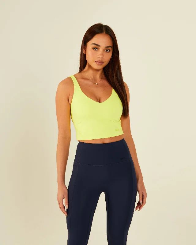 Easygoing Style Fitness tights Albany Vest Hi-Light Yellow