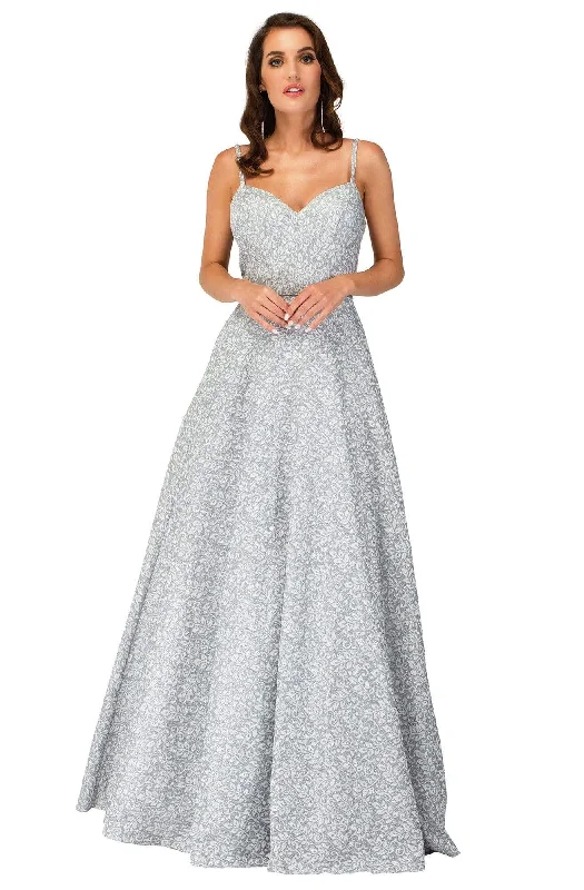 Modern Chic Cecilia Couture - 2116 Sweetheart Embellished Long Dress