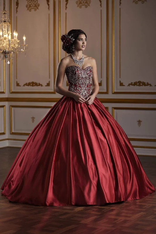 Cozy Apparel Fiesta Gowns - 56376 Pleated Skirt Quinceanera Dress