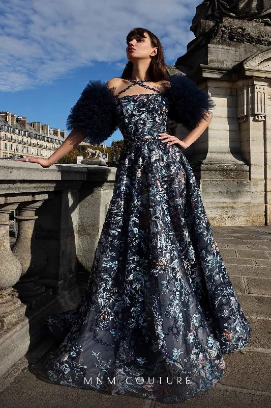 Stylish Jackets MNM Couture K4022 Dress