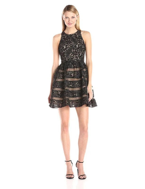 Easy Chic Aidan Mattox - 151A98650SC Sleeveless Fit and Flare Cocktail Dress