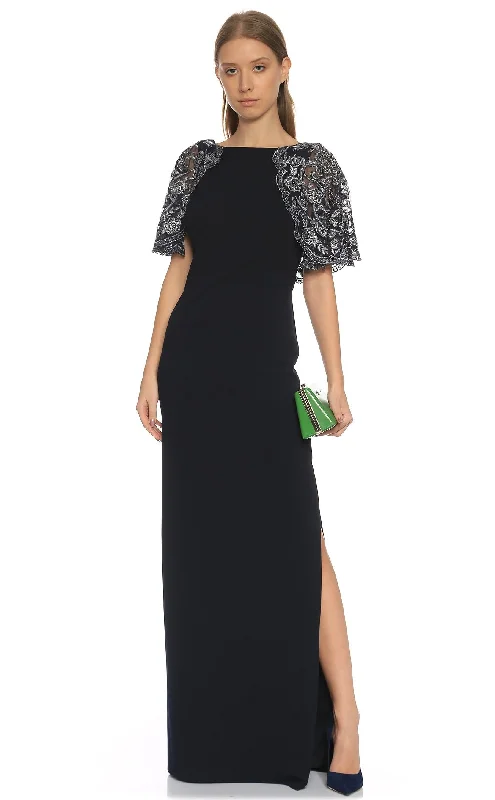 Casual Fit Aidan Mattox - Embellished Long Dress MD1E200947SC